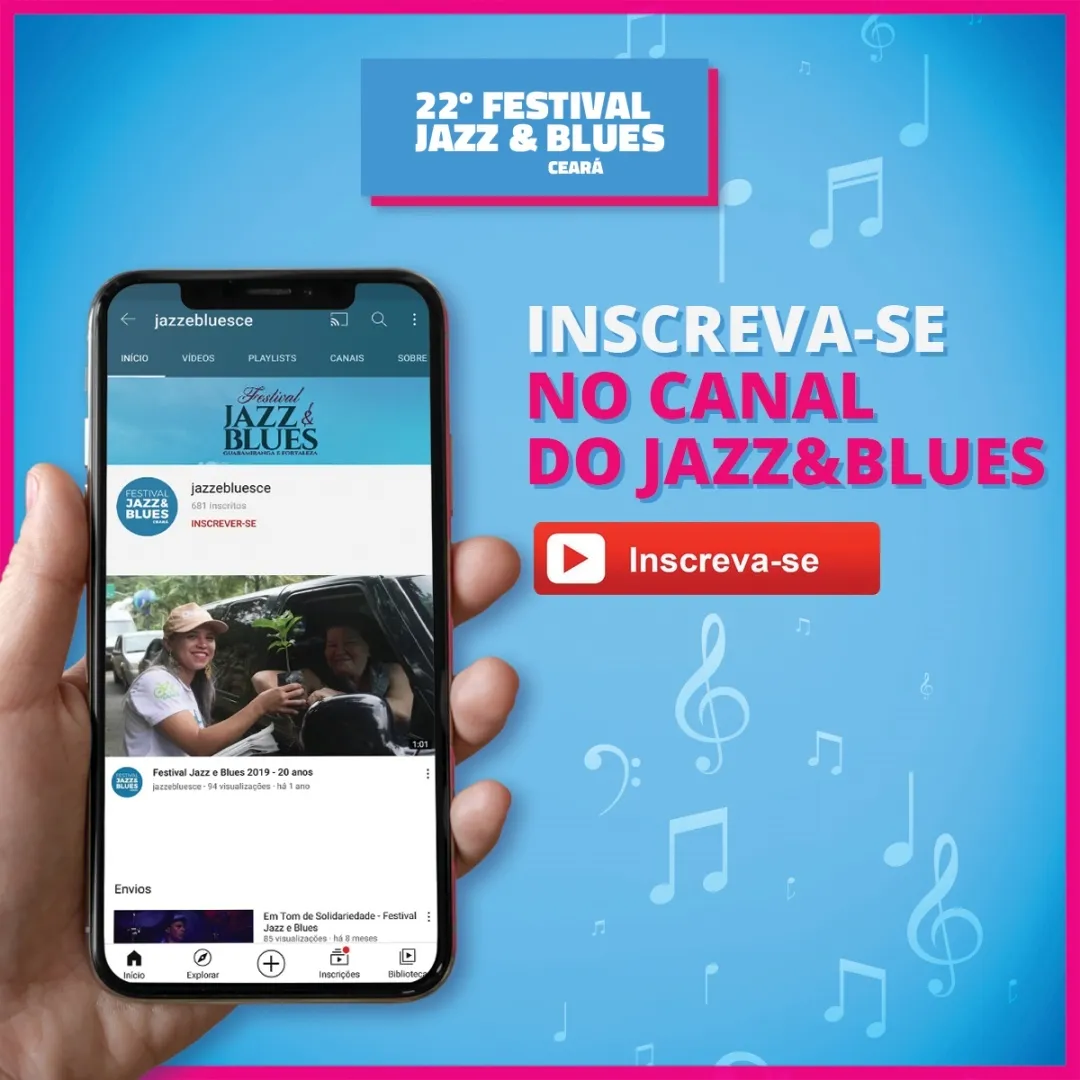 Assista: 21ª edição virutal do Festival Jazz & Blues