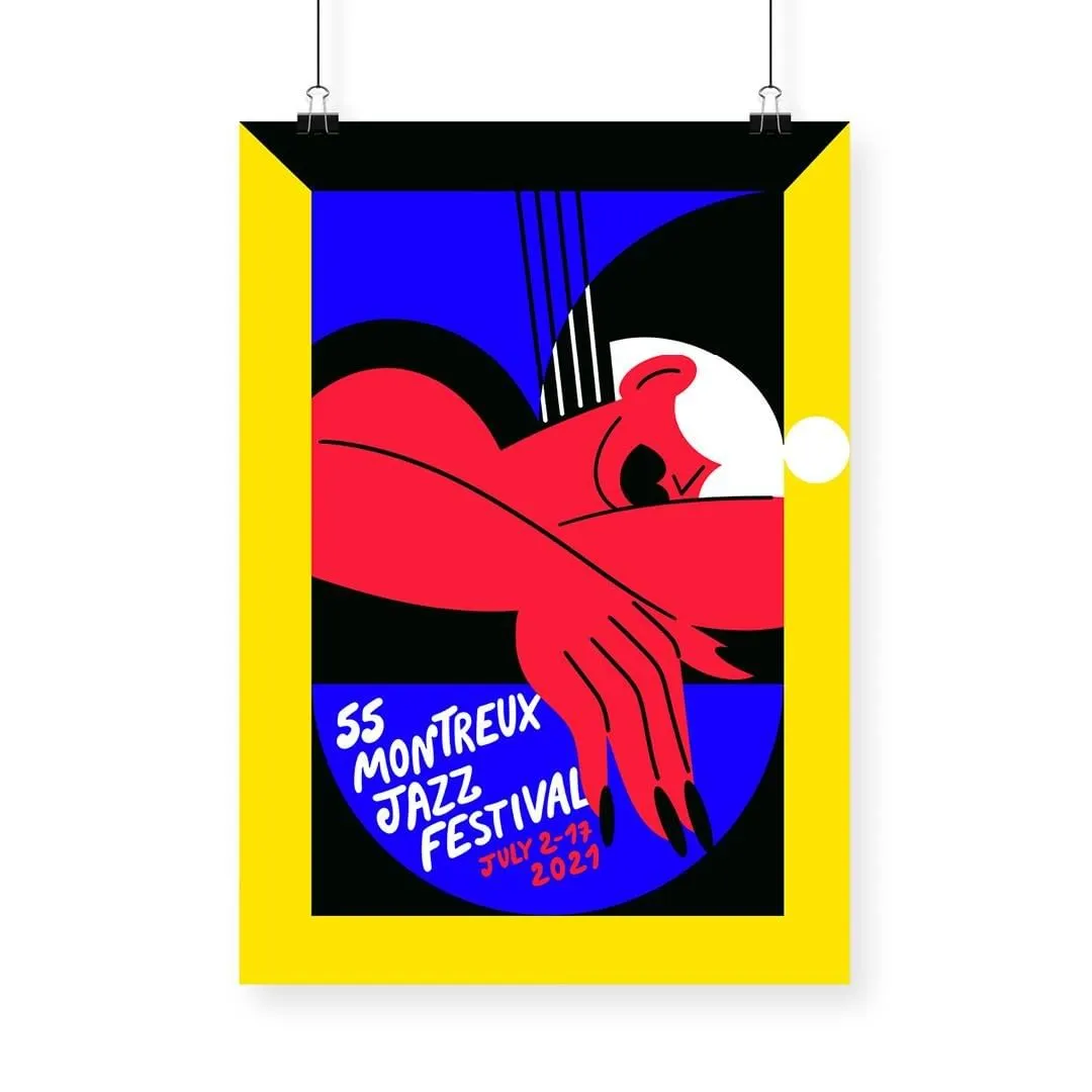Cartaz da edição da edição 2021 do Montreux Jazz Festival é divulgado