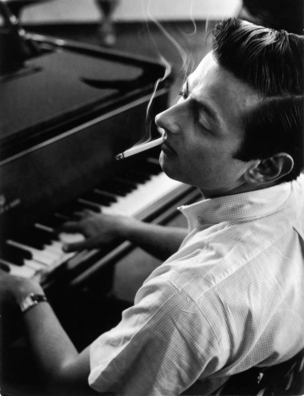 André Previn, Hollywood © William Claxton